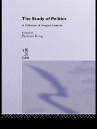 Titelbild: The Study of Politics 1st edition 9781138983342