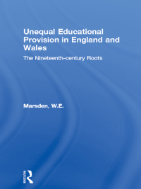 Imagen de portada: Unequal Educational Provision in England and Wales 1st edition 9780713001785