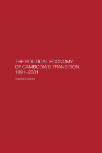 Imagen de portada: The Political Economy of the Cambodian Transition 1st edition 9780367604677