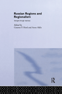 Imagen de portada: Russian Regions and Regionalism 1st edition 9780415515078