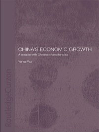 Omslagafbeelding: China's Economic Growth 1st edition 9780700717286