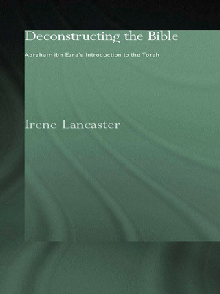 Cover image: Deconstructing the Bible 1st edition 9780700715749