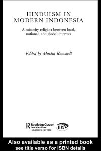 صورة الغلاف: Hinduism in Modern Indonesia 1st edition 9780415405980