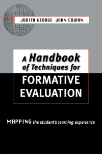 表紙画像: A Handbook of Techniques for Formative Evaluation 1st edition 9780749430634