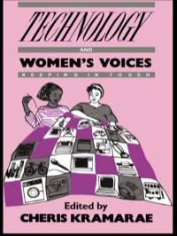 表紙画像: Technology and Women's Voices 1st edition 9781138178861
