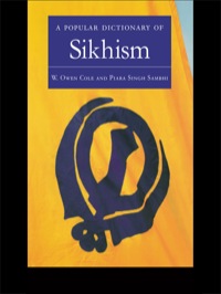 Titelbild: A Popular Dictionary of Sikhism 1st edition 9781138165830