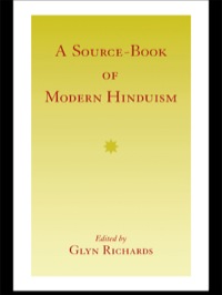 Cover image: A Source-Book of Modern Hinduism 1st edition 9780700703173
