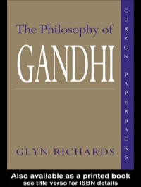 Cover image: The Philosophy of Gandhi 1st edition 9780700702282