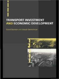 صورة الغلاف: Transport Investment and Economic Development 1st edition 9780419255901