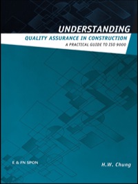 Omslagafbeelding: Understanding Quality Assurance in Construction 1st edition 9781138173163