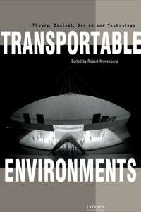 表紙画像: Transportable Environments 1st edition 9780419242505