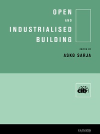 Imagen de portada: Open and Industrialised Building 1st edition 9780367400385