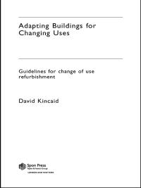 Immagine di copertina: Adapting Buildings for Changing Uses 1st edition 9781138178267