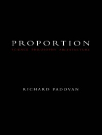 Cover image: Proportion 1st edition 9780419227809