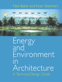 صورة الغلاف: Energy and Environment in Architecture 1st edition 9780419227700