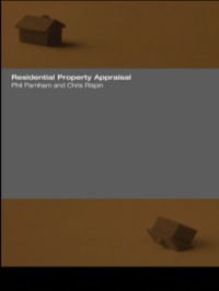 Cover image: Residential Property Appraisal 1st edition 9780419225706
