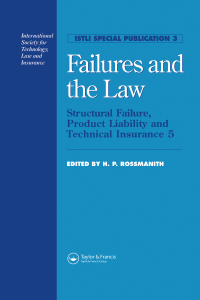 صورة الغلاف: Failures and the Law 1st edition 9780419220800