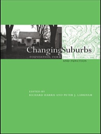 Cover image: Changing Suburbs 1st edition 9781138991125