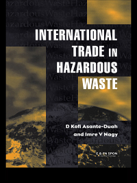 Imagen de portada: International Trade in Hazardous Wastes 1st edition 9780419218906