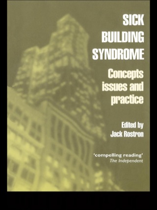 Cover image: Sick Building Syndrome 1st edition 9780419215301
