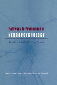 Imagen de portada: Pathways to Prominence in Neuropsychology 1st edition 9780415650748