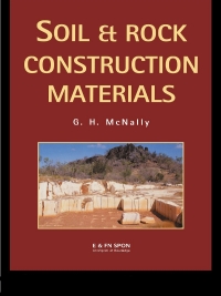 صورة الغلاف: Soil and Rock Construction Materials 1st edition 9780419214205