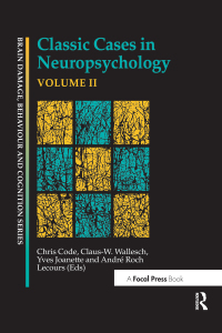 Cover image: Classic Cases in Neuropsychology, Volume II 1st edition 9780863778919