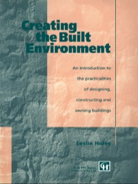 Cover image: Creating the Built Environment 1st edition 9780419208204