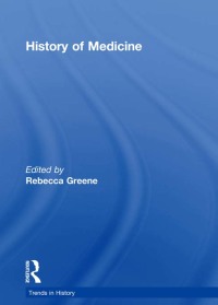 Titelbild: History of Medicine 1st edition 9780866563093