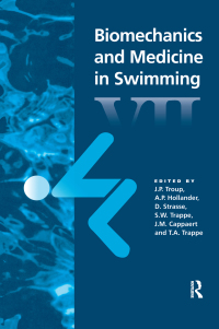 Cover image: Biomechanics and Medicine in Swimming VII 1st edition 9780419204800