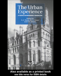 Imagen de portada: The Urban Experience 1st edition 9780419201601