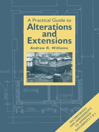 صورة الغلاف: Practical Guide to Alterations and Extensions 1st edition 9780419200802