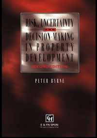 Imagen de portada: Risk, Uncertainty and Decision-Making in Property 2nd edition 9781138170933