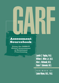 Omslagafbeelding: GARF Assessment Sourcebook 1st edition 9780876308646