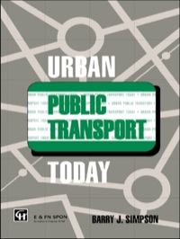 Imagen de portada: Urban Public Transport Today 1st edition 9781138473843