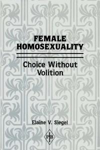 Immagine di copertina: Female Homosexuality 1st edition 9781138872202