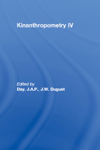 Cover image: Kinanthropometry IV 1st edition 9780419167709