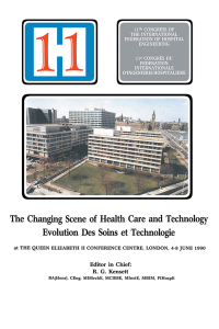 Titelbild: The Changing Scene of Health Care and Technology 1st edition 9780419167402