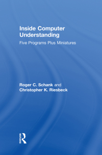 Cover image: Inside Computer Understanding 1st edition 9780898590715