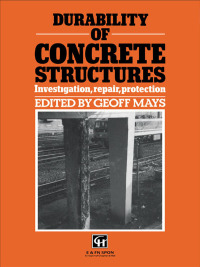Imagen de portada: Durability of Concrete Structures 1st edition 9780415511759