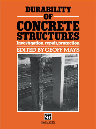 表紙画像: Durability of Concrete Structures 1st edition 9780415511759