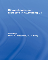 Cover image: Biomechanics and Medicine in Swimming V1 1st edition 9781138880474