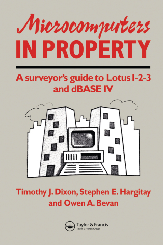 صورة الغلاف: Microcomputers in Property 1st edition 9780367841324