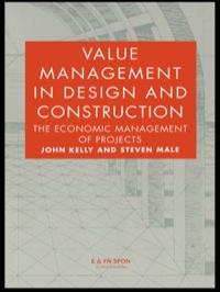 صورة الغلاف: Value Management in Design and Construction 1st edition 9781138172678