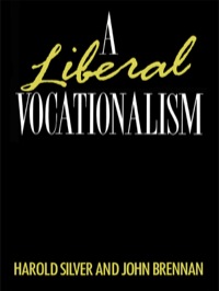 Omslagafbeelding: A Liberal Vocationalism 1st edition 9780367088064