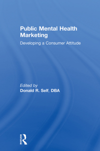 Cover image: Public Mental Health Marketing 1st edition 9781138984233