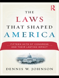 Cover image: The Laws That Shaped America 1st edition 9780415999724