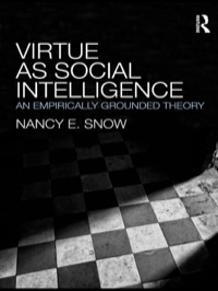 Cover image: Virtue as Social Intelligence 1st edition 9780415999106