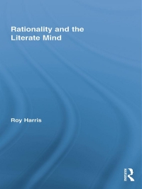 Cover image: Rationality and the Literate Mind 1st edition 9780415850230