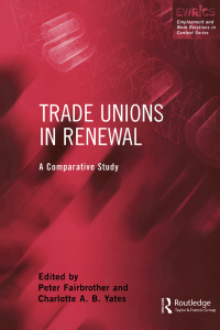 Omslagafbeelding: Trade Unions in Renewal 1st edition 9780826454379